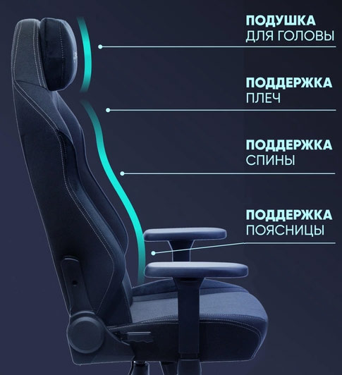 игровое кресло Brave AF-1 Grizzly Black
